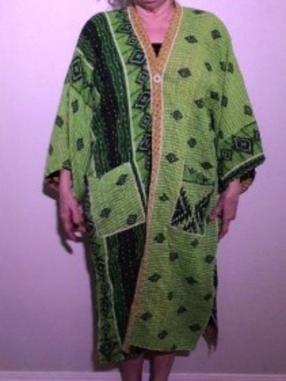 Reversible Kimono Robe - Picture 7 of 10